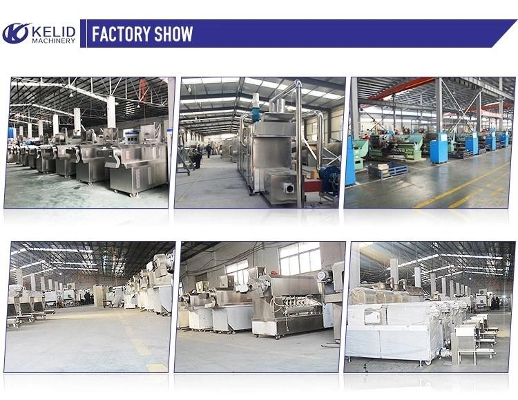 Automatic Corn Flakes Froot Loops Breakfast Cereals Production Line