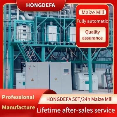 Complete Set Maize Wheat Corn Flour Mill Milling Machine Processing Production Line