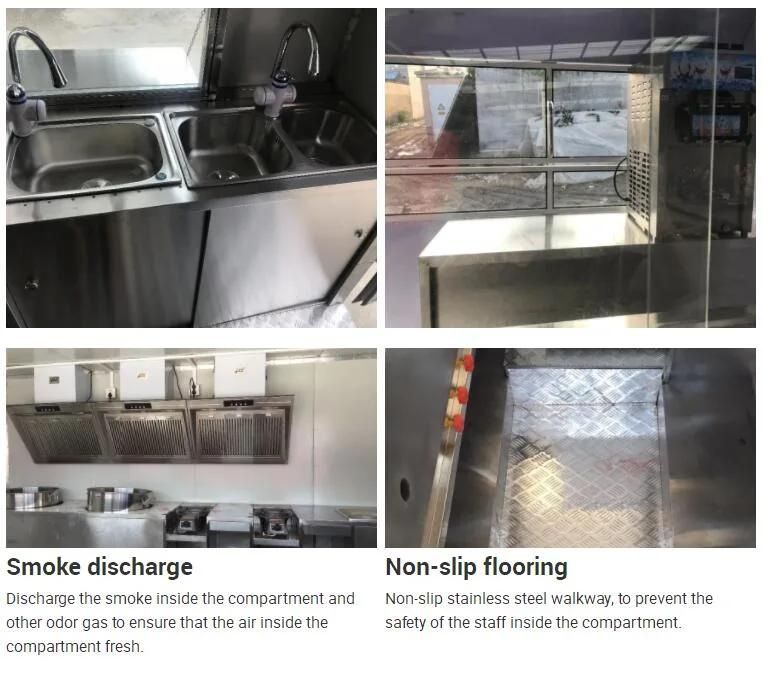 Fast Food Mobile Kitchen Trailer Rent Food Trailer Cheap Food Trailer