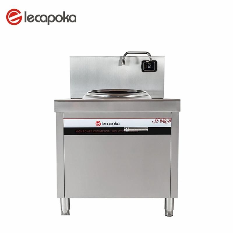 Electric 380V 8kw Stainless Cooking Equipment in Kitchen Steel Wok Kitchen Equipment