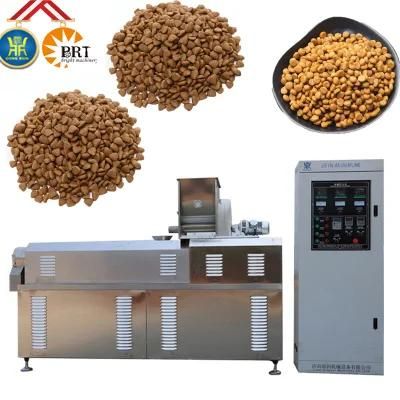 Automatic Puffed Dry Pet Dog Food Fish Feed Making Machinery Manufacturer