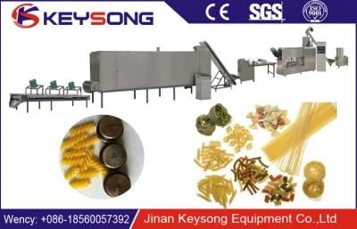 Snacks Shells Pasta Hollow Macaroni Vegetable Noodle Making Processing Machine