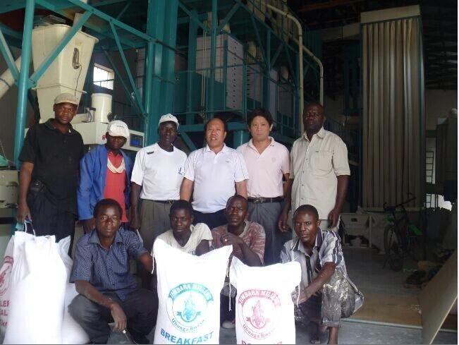 Steel Structure Maize Milling Plant Maize Milling