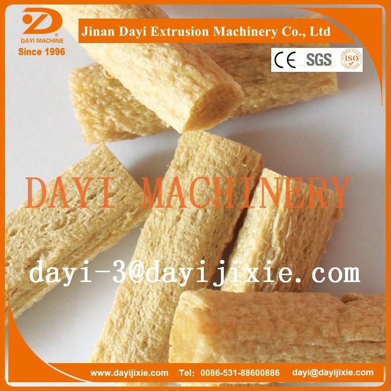 500kg Textured Soybean Protein Soya Nuggets Making Line