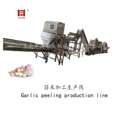 High Quality Automatic Garlic Peeling Production Line