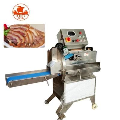 Automatic Horizontal Conveyor Cooked Meat Slicing Machine Meat Slicer