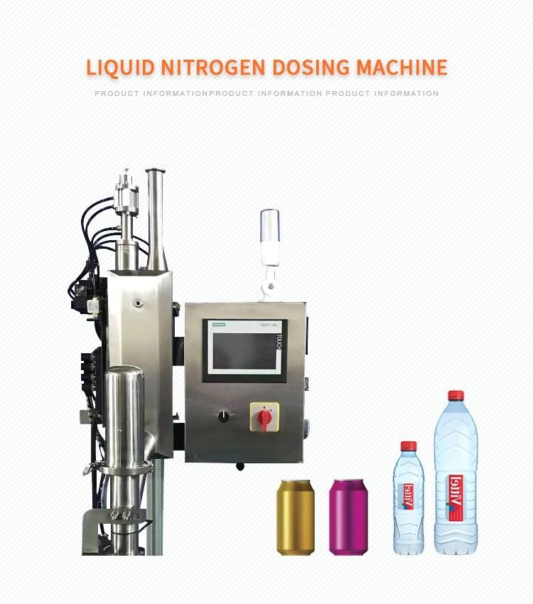 Liquid Nitrogen Filling Machine for Cans