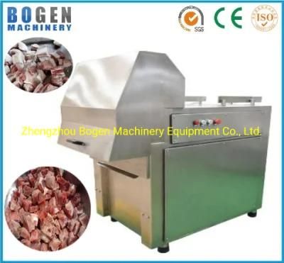 Capacity 4000-5000kg/H Frozen Meat Cutting Machine