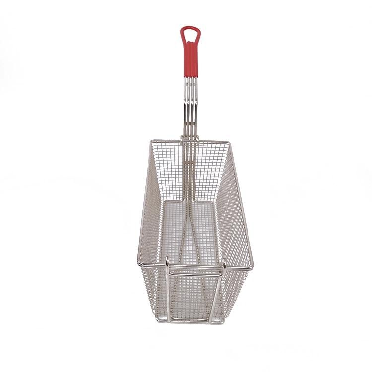 Hotel Kitchen Equipment Deep Fryer Basket French Fries Serving Basket Wire Mesh Frying Strainer Fry Basket