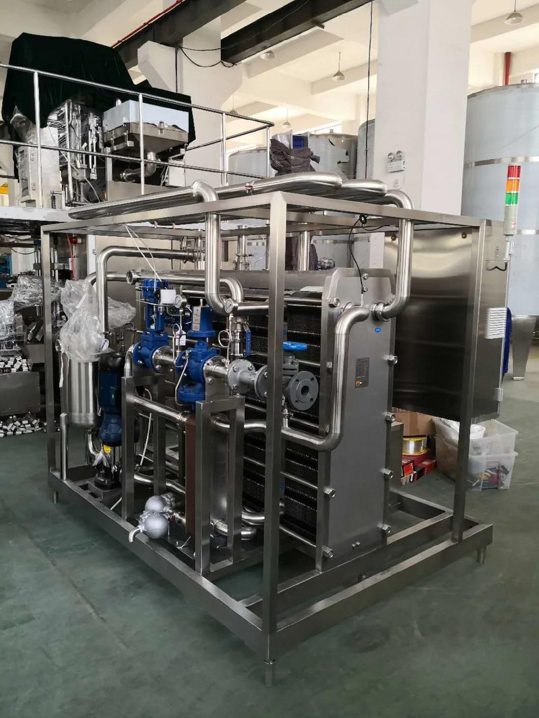 Ws 2020 New Product 500L-10000L Automatic Sterilizing Machine Pasteurizer Sterilization Machine for Juice Beverage Milk