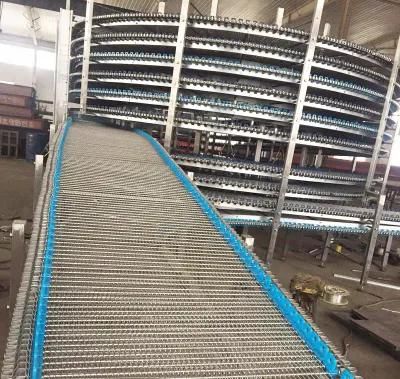 Spiral Conveyor for Breads Cooling System