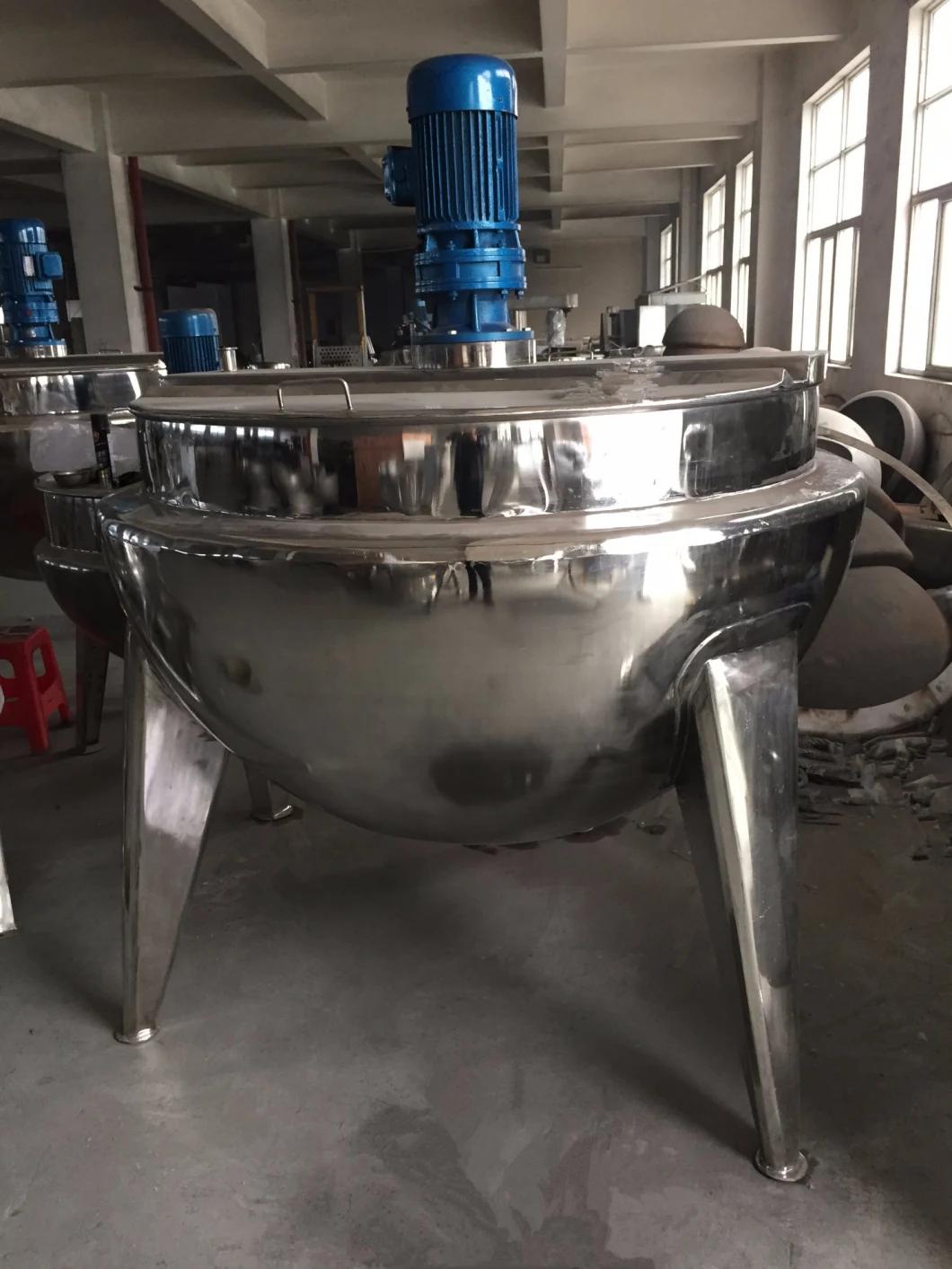 300L Steam Heating Kettle Jacketed Kettle Juice Kettle Meat Kettle