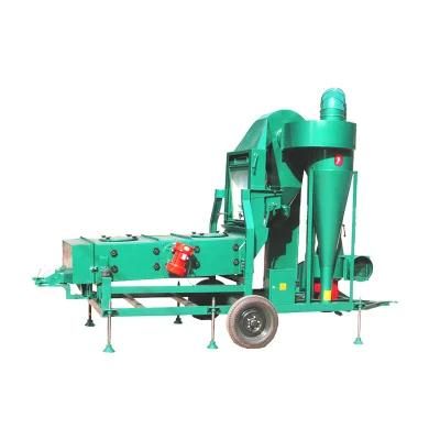 Grain Granule Wheat Maize Paddy Seed Screener Cleaner Machine