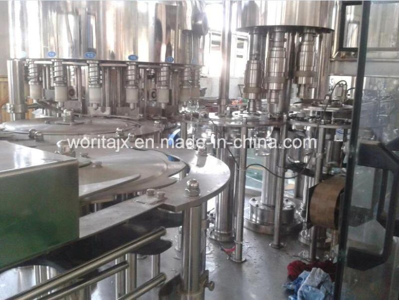 Automatic 3 in 1 Beer Bottling Equipment for Small Glass Bottle and Crown Cap