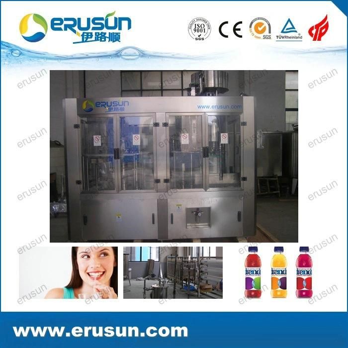 4000bph Orange Juice Hot 3 in 1 Filling Machine