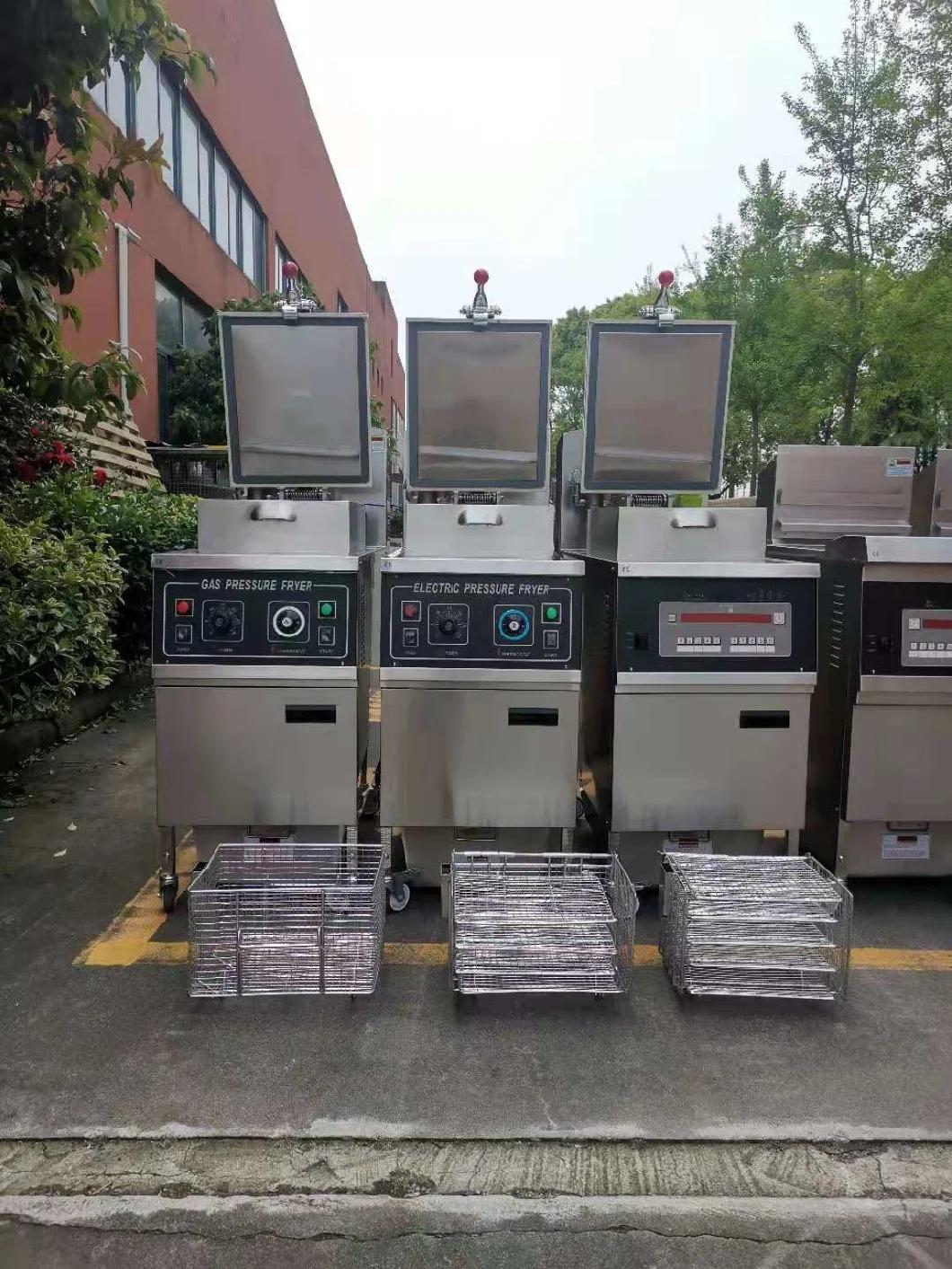 Commercial Kitchen Equipment Pressure Fryer for Fried Chicken Shop Gas Electric Fryer Food Equipment Machinery Deep Fryer