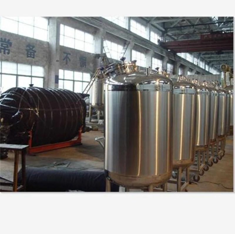 Double Layer Jacketed Vessel for Milk Beverage Chemistry, Pharmacy Industry