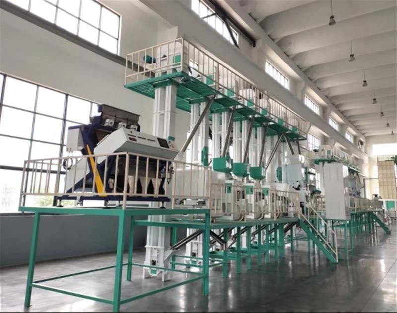 Rice Mill Machine Agricultural Machinery Plant