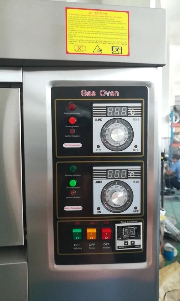 3 Decks Gas Bakery Oven Yxy-60