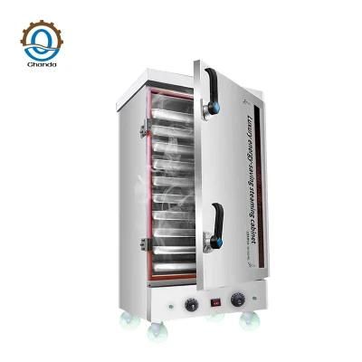 Automatic Steam Rice Roll Machine Commercial Steaming Rice Ark Steamer for Restaurant