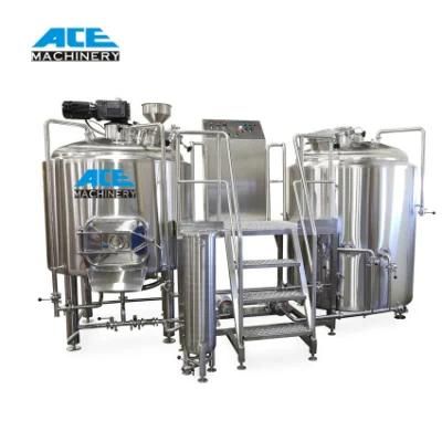 Factory Price Stainless Steel SS304 1 Barrel 2 Barrel 3 Barrel 5 Barrel Brew Kettle ...