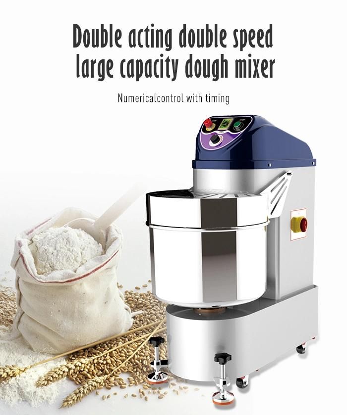 Effiencient Double Acting Double Speed Dough Mixer for Bakery Used