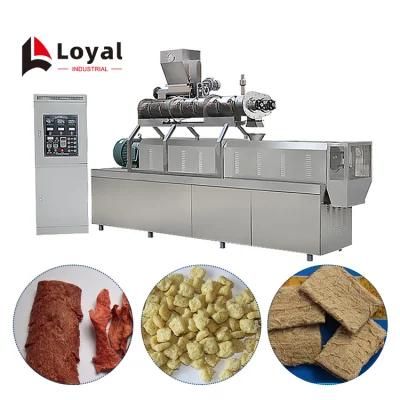 Good Qualty Artificial Meat Textured Soya Protein Food Making Machine