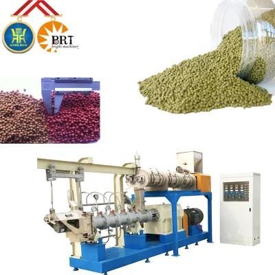 Automatic Pet Snacks Food Plant Fish Food Processing Line Floating Fish Feed Machinery