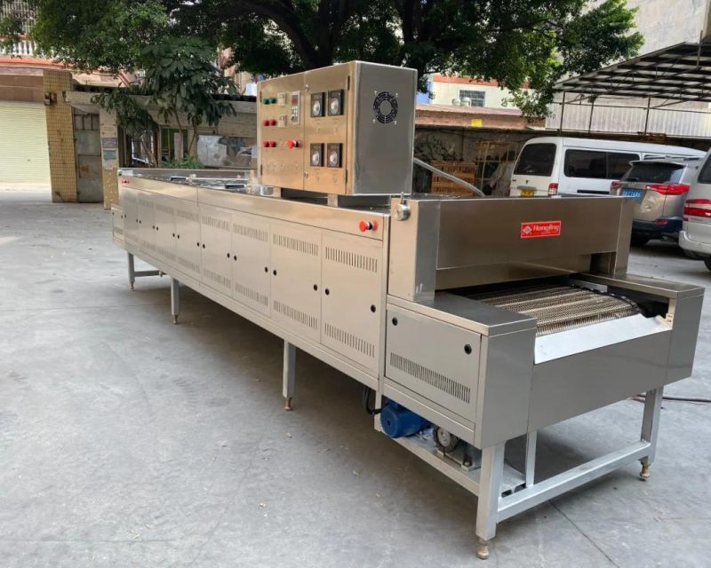 Stainless Steel Gas Tunnel Oven for Cake & Bread Production Line