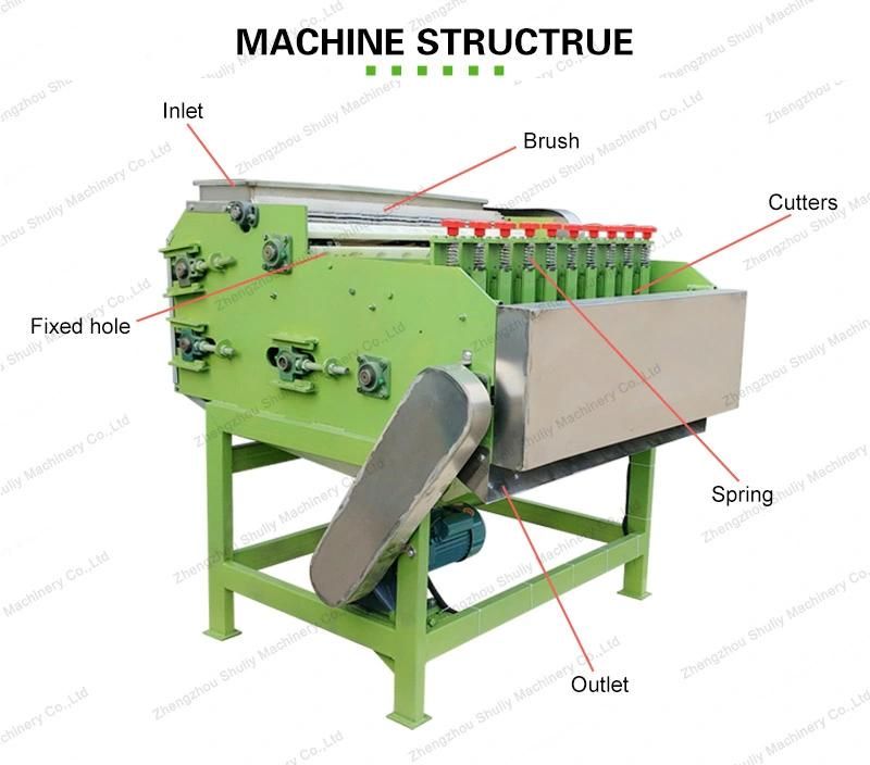 New Small Dehuller Sheller Separating Shell Broken Cracker Machine