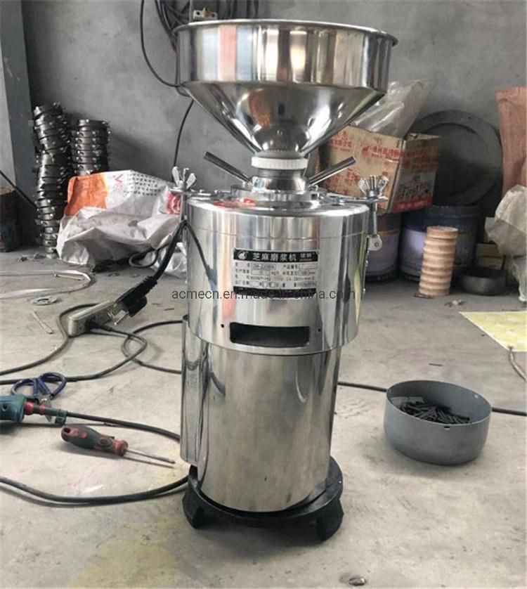 Small Scale Peanut Butter Making Machine Sesame Grinding Machine