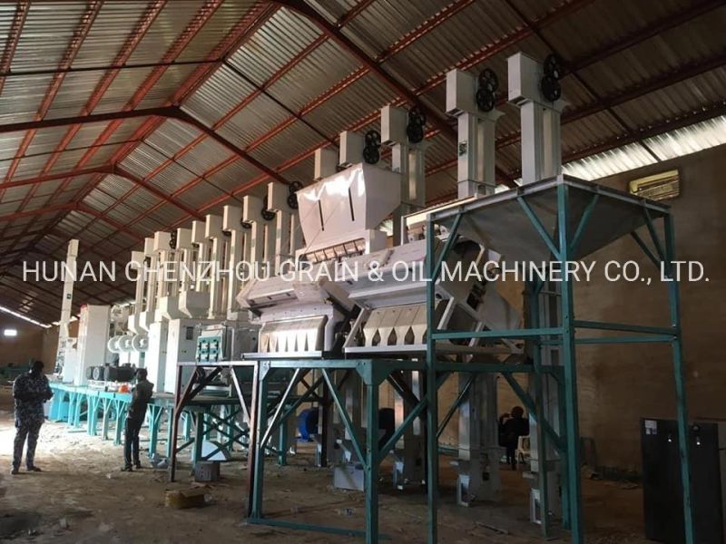 Clj 50- 150tpd Turn Key Complete Set Rice Milling Machine Rice Mill Machine Rice Processing Line