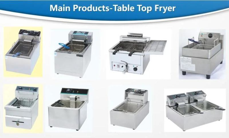 Double Tank Four Basket Electirc Open Chicken Fryer