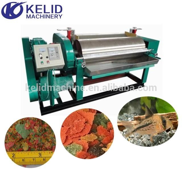 Industrial Pet Food Grade Drum Flake Fish Feed Making Machine