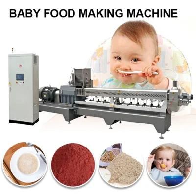 Instant Porridge Machine Nutrition Grain Powder Processing Line Baby Food Plant