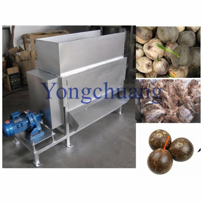 High Efficiently of Coconut Dehusking Machine