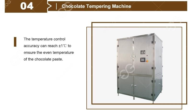 Automatic Mini Candy and Chocolate Bean Production Making Line Chocolate Manufacturing Plant