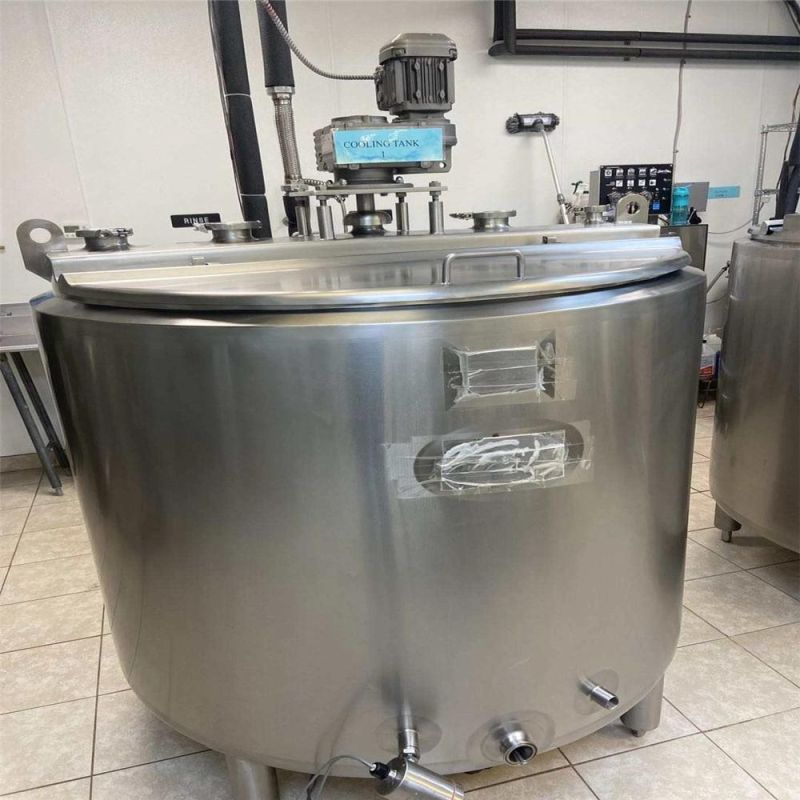 Stainless Steel Electric Heating Mixing Tank for Food Industry