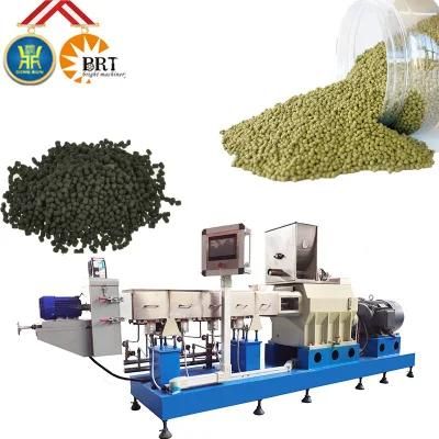 Fish Feed Pallet Machine Steam Twin Screw Extruder