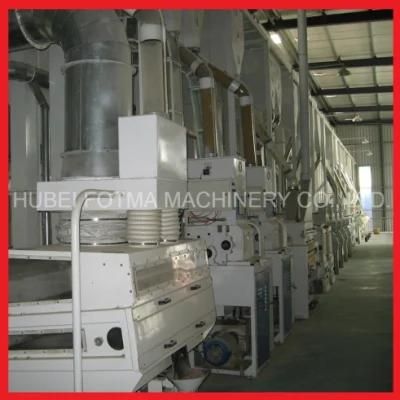 120t/D Compact Rice Processing Machinery