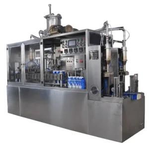 Semi-Automatic Fruit Juice Gable Box Gable Top Cartong Filling Machine