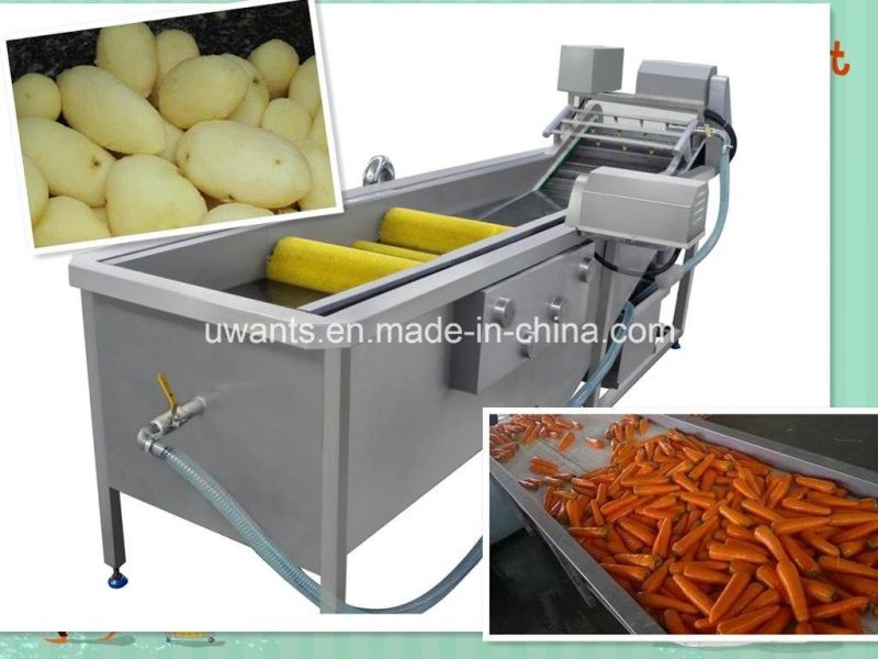 High Efficiency Brush Washing Machine for Fruit