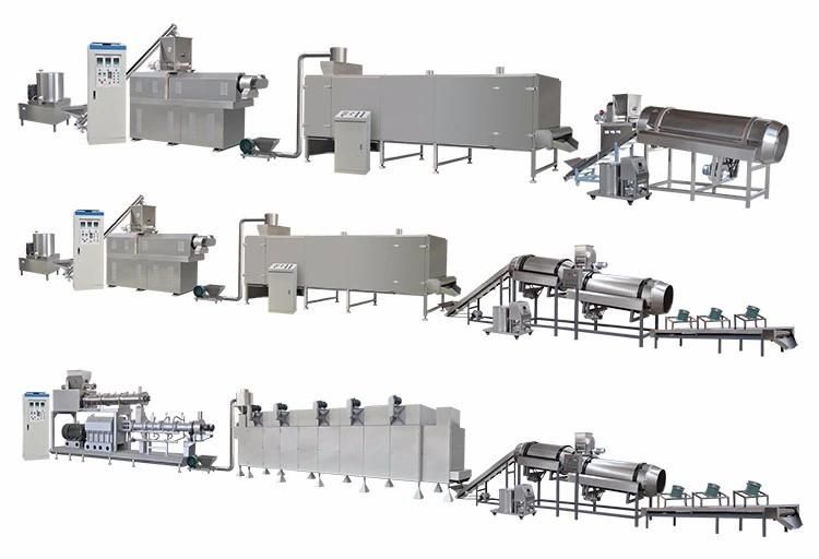 Fish Food Making Machine/Fish Feed Puffed Throw Machine/Fish Farming Equipment