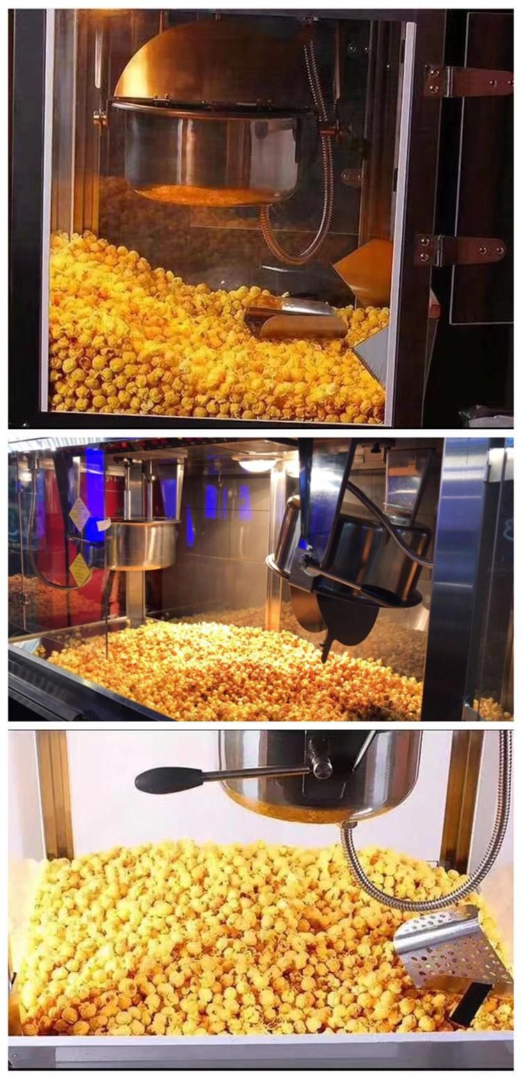 Commercial Multipurpose Electric 8oz Popcorn Machine with Cart Trolley