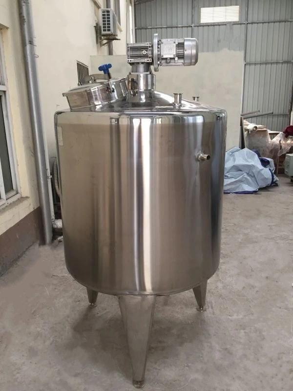 Stainless Steel Double Jacketed Mixing Vessel Price