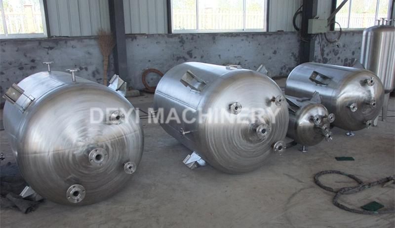 Fruit Slurry Pre Stainless Steel Mixing Tank