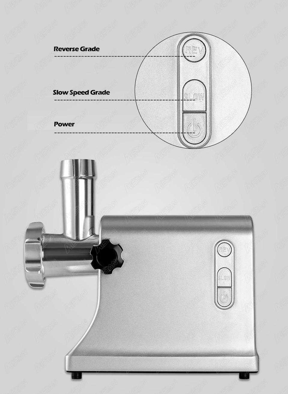 Tc94 Electric Meat Grinder Multifunctional Meat Mincer with Knife Parts Sausage Maker Filler Stuffer Food Processor