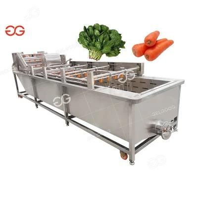 Gelgoog 800kg/Hroot Vegetable Washer Potato Cleaning Ginger Cleaner Machine Ozone Fruit ...