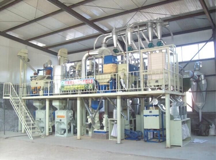 Maize Flour Mill with Silos and All Associated Accessories for The 100mt/Day Capacity