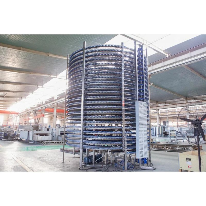 Automatic Industial Baking Toast Bread Machines Cooling Tower